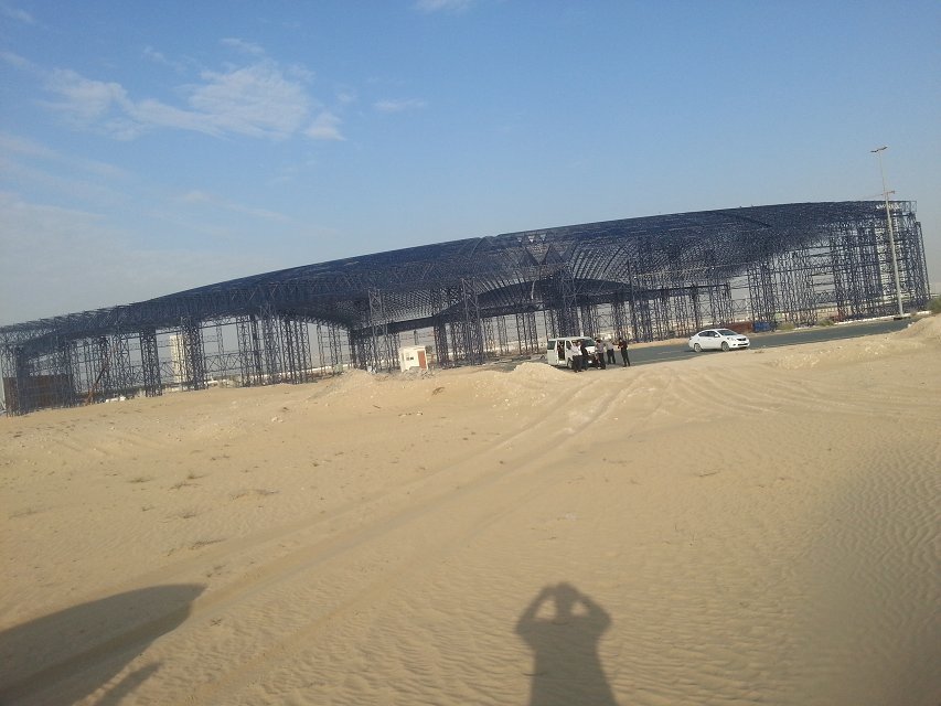 冀州大型场馆网架工程