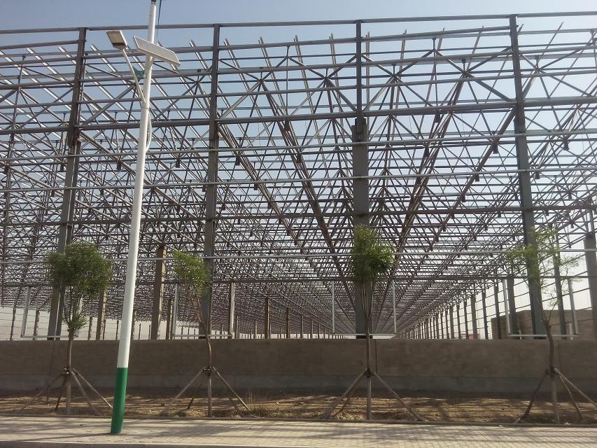 冀州汽车工业厂房网架